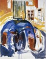Autorretrato durante una enfermedad ocular II 1930 Edvard Munch
